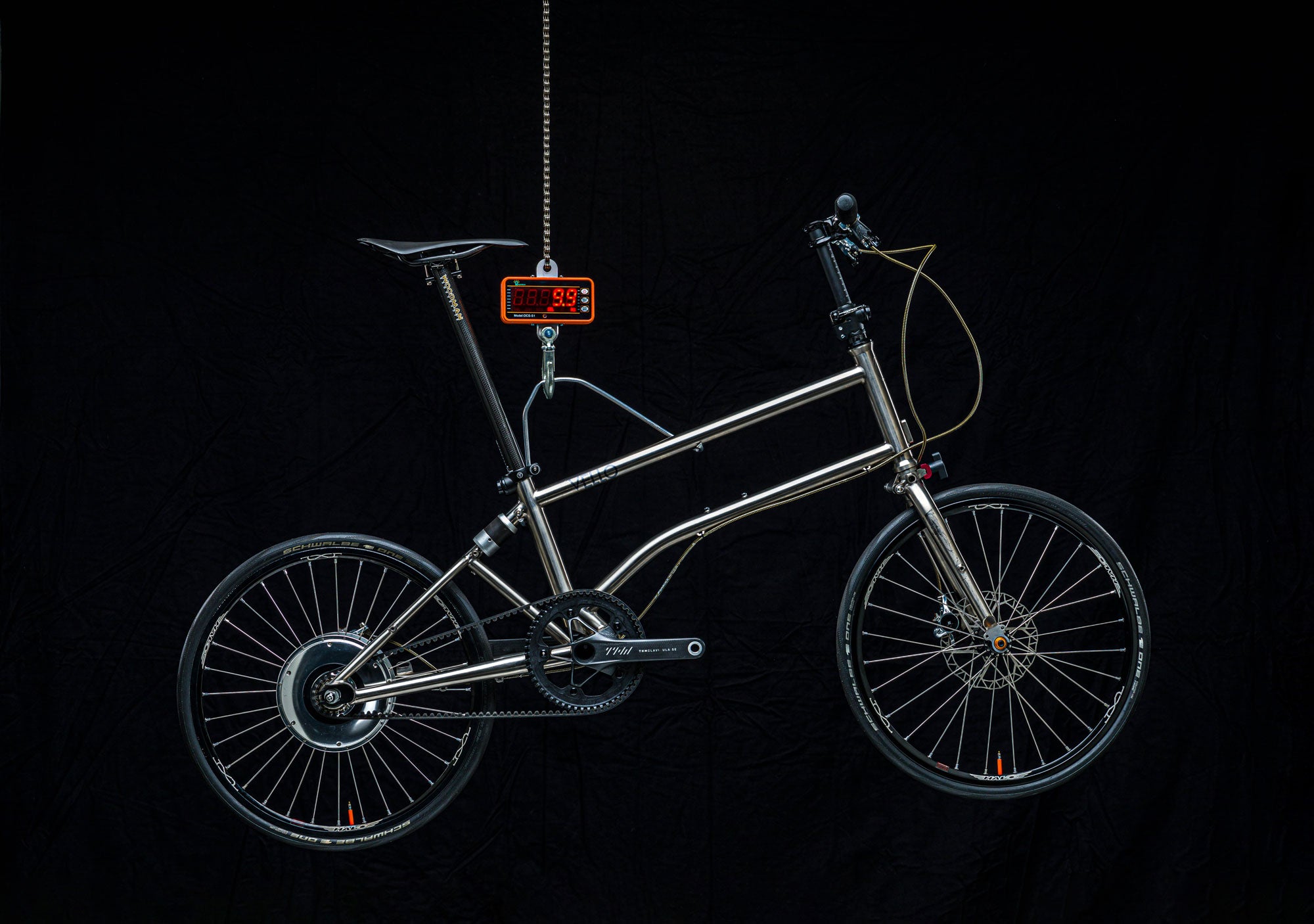 Lifty - leichtes, faltbares Carbon Klapp-E-Bike - blau – Emovion