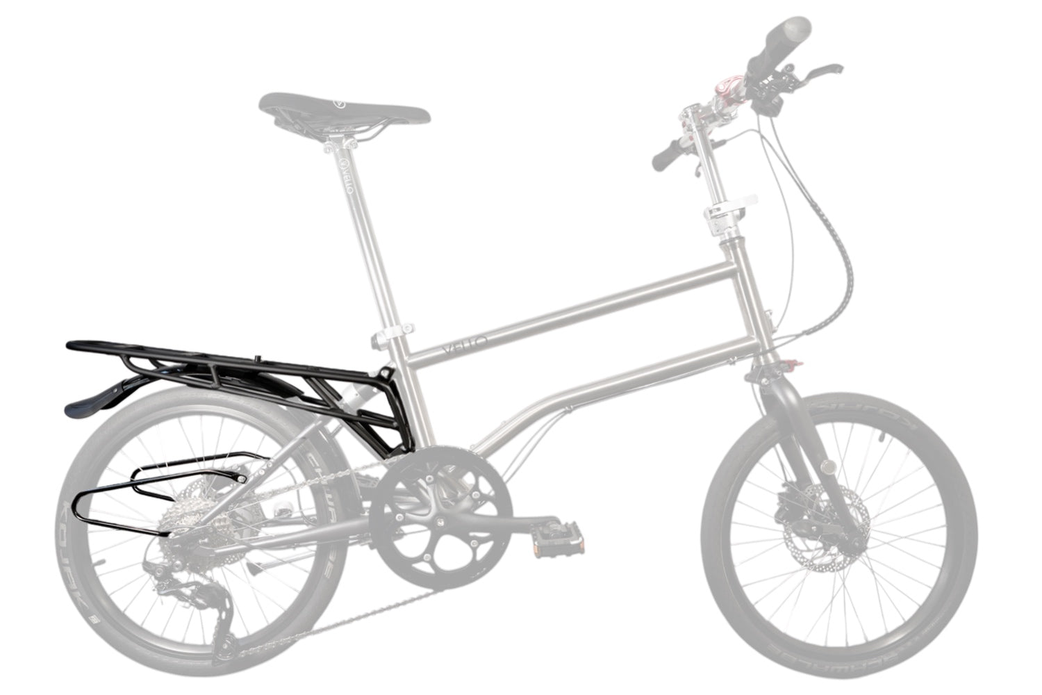 klapprad gepäckträger VELLO Heckgepäckträger für Klapprad faltbar
