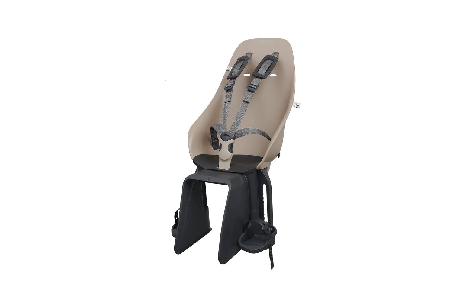 Der Urban IKI MIK HD Kindersitz in der Farbe braun, für das VELLO SUB Lastenrad.
