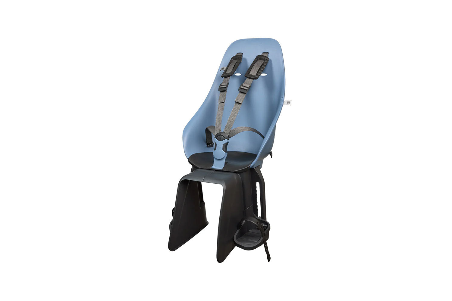 Der Urban IKI MIK HD Kindersitz in der Farbe blau & schwarz, für das VELLO SUB Lastenrad.