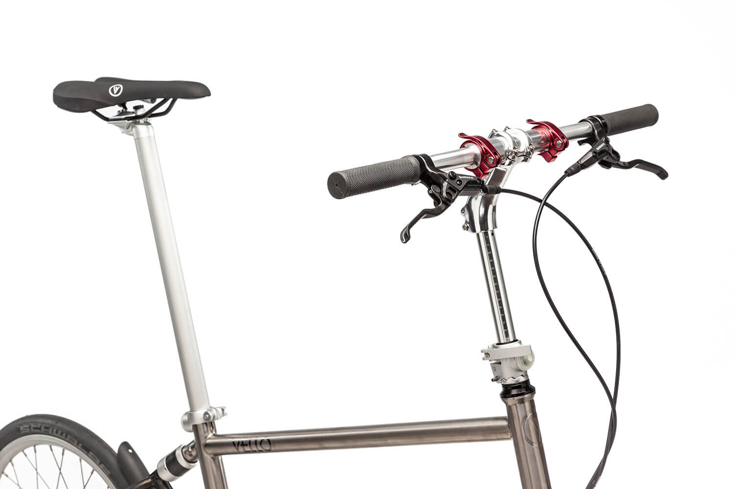VELLO Bike+ Titan Faltlenker Sattelstütze