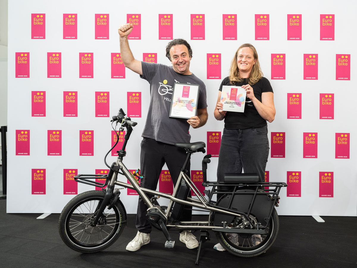 VELLO SUB Titan 3x3 gewinnt Eurobike Award 2025