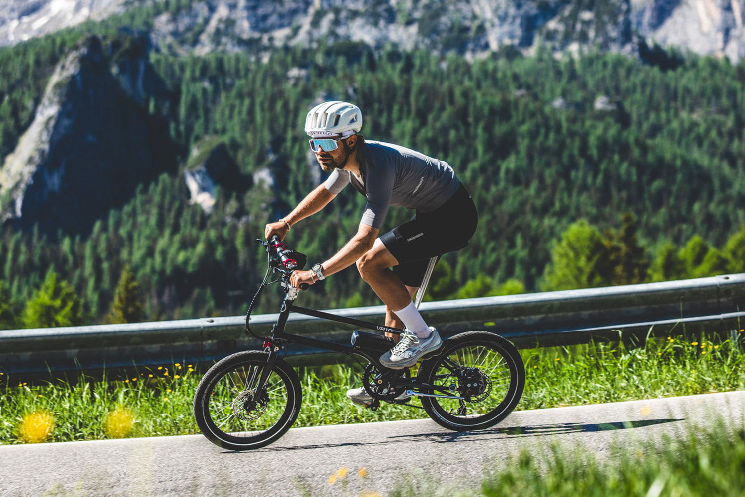 Faltrad E-Bike für Berge