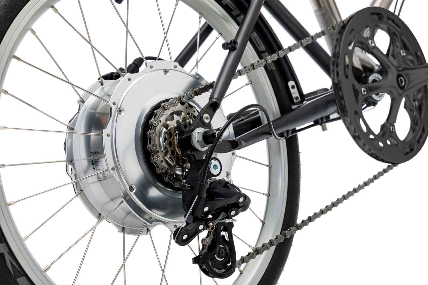 klapprad mit gangschaltung Elektro Faltrad Bike+ mit manueller Schaltung