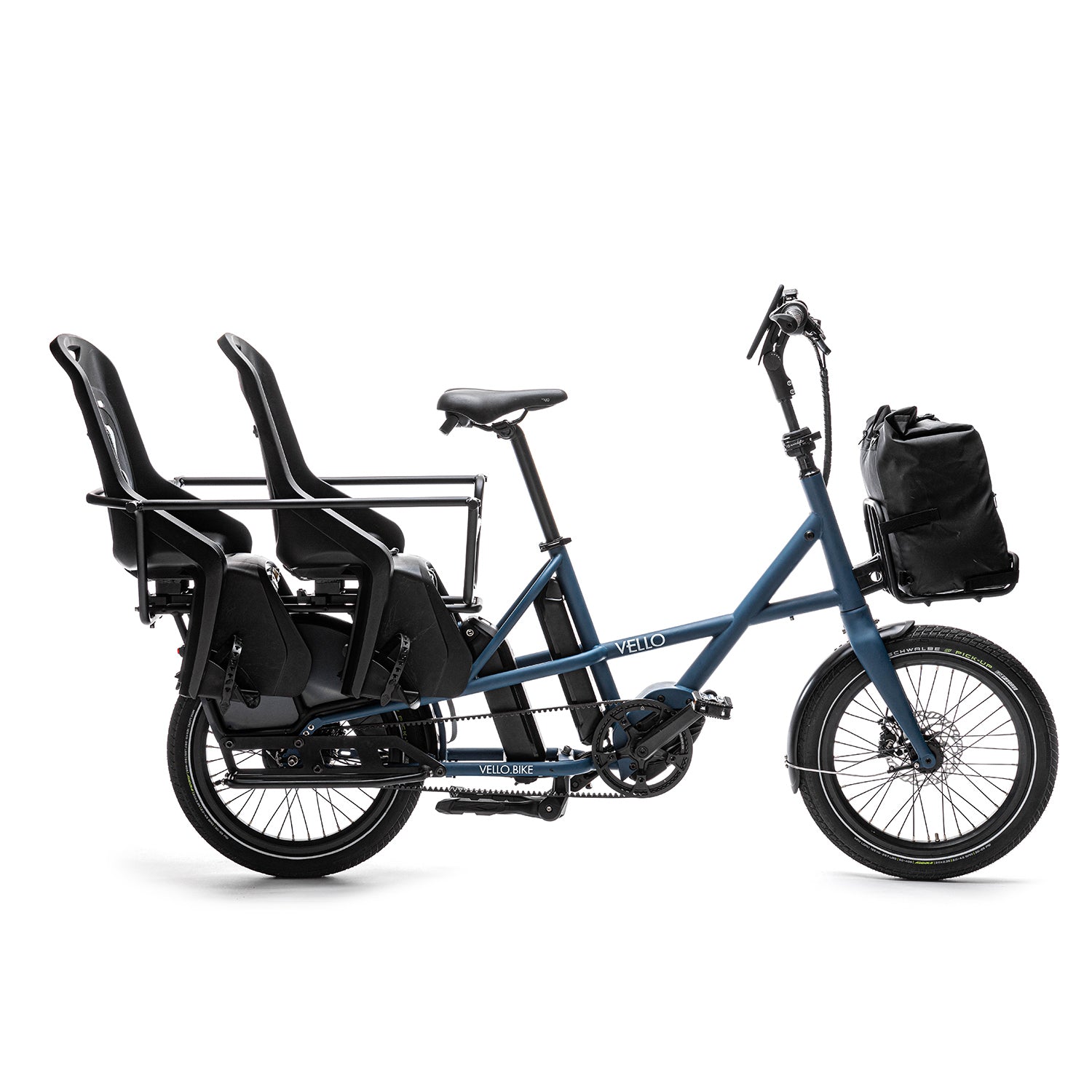 Electric longtail cargo bike on sale