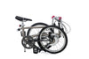 VELLO Bike+ Gears mit Titanrahmen und Zehus Motor gefaltet