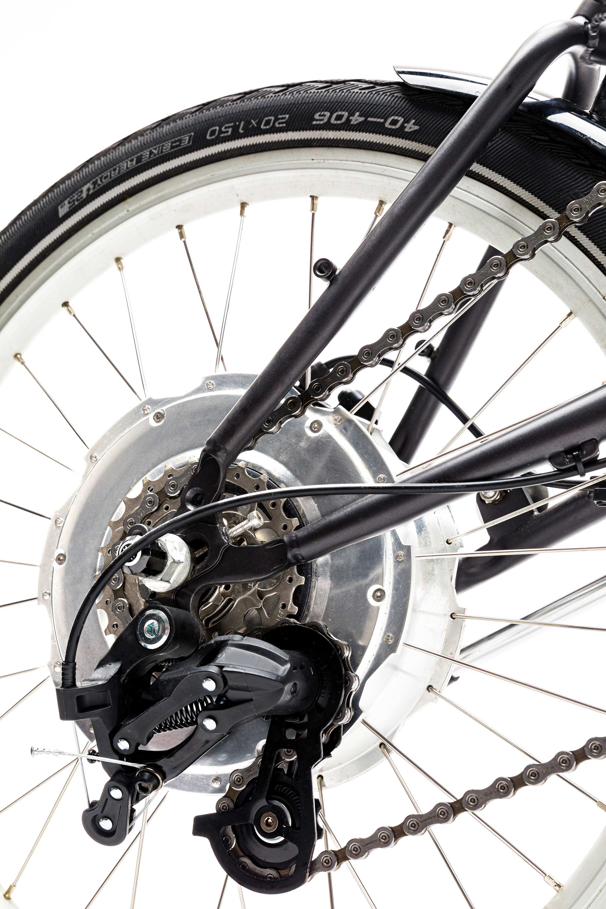 VELLO Bike+ Zehus Motor mit Ritzelpaket und Umwerfer