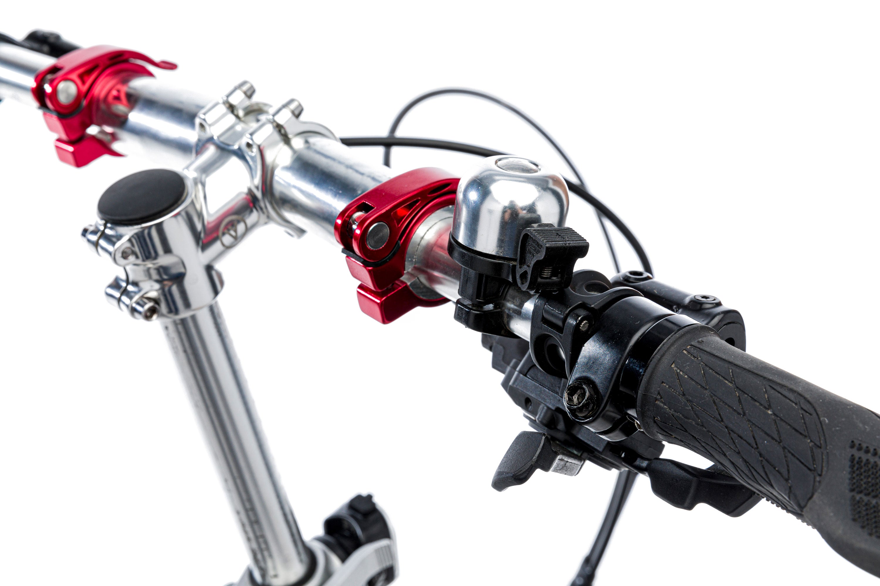 VELLO bike+ GEARS mit manueller Gangschaltung - Titan  - faltbarer Lenker