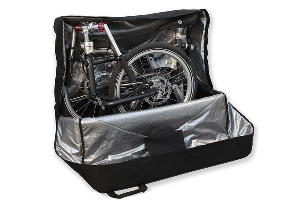 dhdl fahrradtasche Gepolsterte VELLO Transporttasche mit Rollen für Falträder